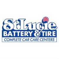 St. Lucie Battery and Tire Logo