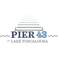 Pier 43 on Lake Tuscaloosa Logo