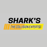 SHARKS COLLISION CENTER HOUSTON Logo