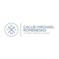Callie + Michael Romenesko A Family Dental Studio Logo