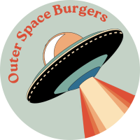 Outer Space Burgers Logo