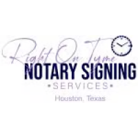 Right On Tyme Mobile Notary Signing Services Logo