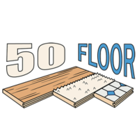 Orlando Vinyl Hardwood Flooring Installation - 50Floor Logo