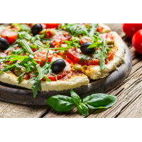 Fresh Mozzarella Pizza Logo
