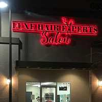 Luxe Hair Experts Salon Logo