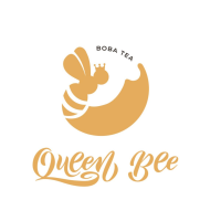 Queen bee boba tea Logo