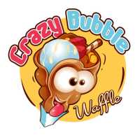 Crazy Bubble Waffle Logo
