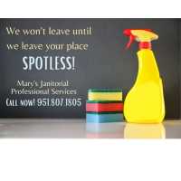 Marys Janitorial Professional Services Logo