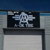 A - OK Tire & Towing Logo