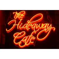 The Hideaway Cafe & Lounge Logo