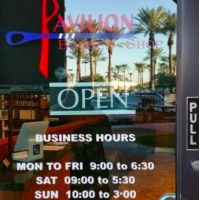 Pavilion Barber Shop Logo