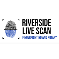 Riverside Live Scan Fingerprinting and Notary Logo
