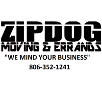 Zipdog Moving Service Logo