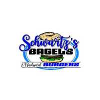 Schwartz’s Bagels & Backyard Burgers Logo