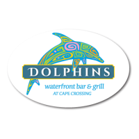 Dolphins Waterfront Bar & Grill at Cape Crossing Logo