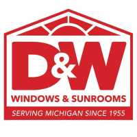 D&W Windows & Sunrooms Logo