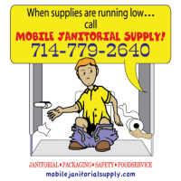 Mobile Janitorial Supply Logo