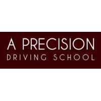 A Precision Driving School Logo