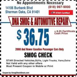 DNA Smog & Automotive Repair