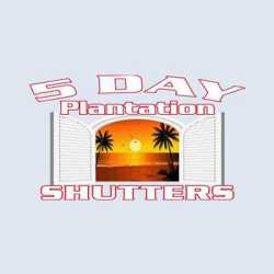 5 Day Plantation Shutters