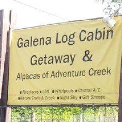 Galena Log Cabin Getaway