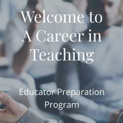 A Career In Teaching