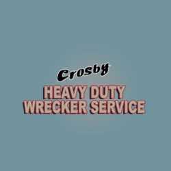 Crosby's Heavy Duty Wrecker Service