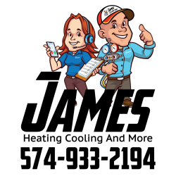 James Heating Cooling And More