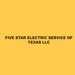 Five Star Electric Service Of Texas LLC