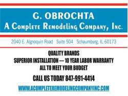 Greg Obrochta, A Complete Remodeling Company Inc.