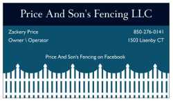 Price and Son's Fencing