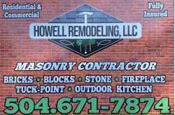 Howell Remodeling LLC Masonry Contractor