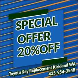 Toyota Key Replacement Kirkland WA