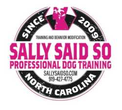 Sally Said So Professional Dog Training W-S