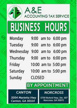 A&E Accounting Tax Service