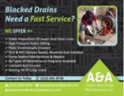 A & A Sewer and Drain Maintenance Inc.