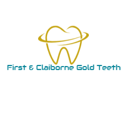 First & Claiborne Gold Teeth