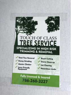 Touch of class Tree service