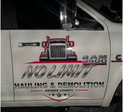 No Limit Hauling & Demolition OC