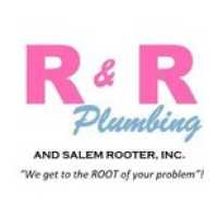 R & R Plumbing and Salem Rooter Logo