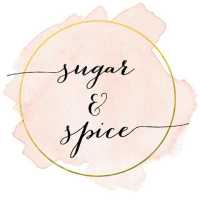 Sugar & Spice Clothing + Shoe Store Logo